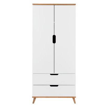 Infanscolor Kleiderschrank in Buche/ weiß Infanscolor Kleiderschrank in Buche/ weiß