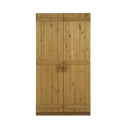 Infans Kleiderschrank 800 mit 2 Türen aus massiver Kiefer, gelaugt Infans Kleiderschrank 800 mit 2 Türen aus massiver Kiefer, gelaugt