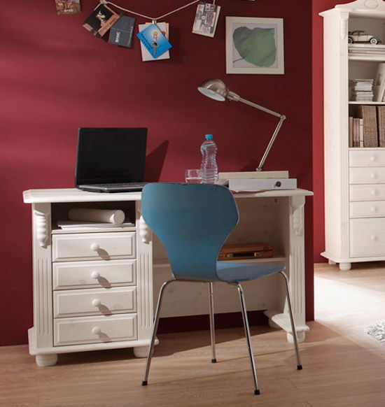 Romantik Schreibtisch 111 mit 4 Schubladen Romantik Schreibtisch 111 mit 4 Schubladen