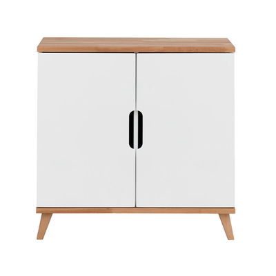 Infanscolor Kommode mit 2 Türen in Buche/ weiß Infanscolor Kommode mit 2 Türen in Buche/ weiß