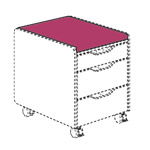 Sitzkissen brombeere