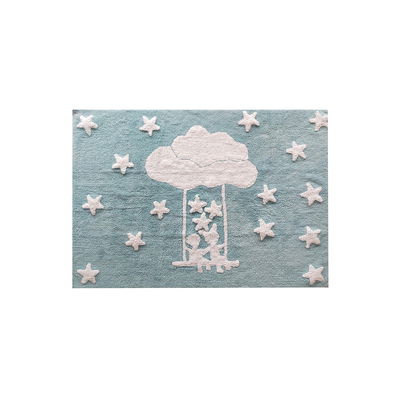 Teppich Himmelsschaukel Babyblau, 120x160cm Teppich Himmelsschaukel Babyblau, 120x160cm