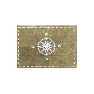 Teppich Kompass 120x160cm-khaki Teppich Kompass 120x160cm-khaki