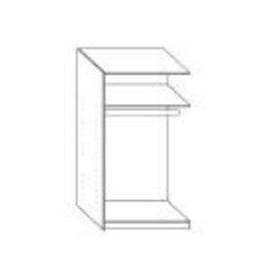 Endlos-Kleiderschrank-Anbauelement B 100 cm - für 2 Türen (ohne Türen) Endlos-Kleiderschrank-Anbauelement B 100 cm - für 2 Türen (ohne Türen)