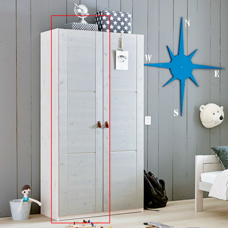 1 Drehtür (B 50 cm) für Endlos-Kleiderschränke 1 Drehtür (B 50 cm) für Endlos-Kleiderschränke