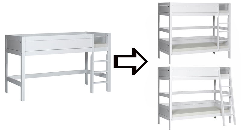Umbausatz von halbhohem Spielbett zu Etagenbett Umbausatz von halbhohem Spielbett zu Etagenbett