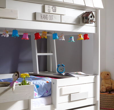Kleine Leiter für das Hangout Abenteuerbett innen Kleine Leiter für das Hangout Abenteuerbett innen