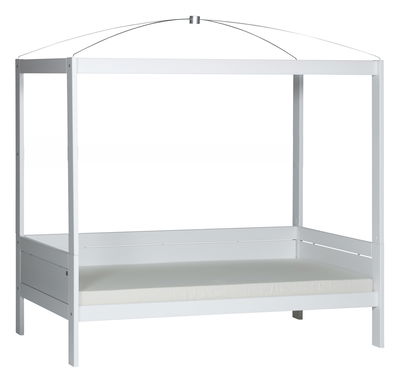 Lifetime Himmelbett ohne Textilien in deckend weiß Lifetime Himmelbett ohne Textilien in deckend weiß