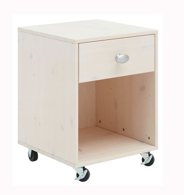 Lifetime Rollcontainer aus Kiefer massiv, whitewash Lifetime Rollcontainer aus Kiefer massiv, whitewash