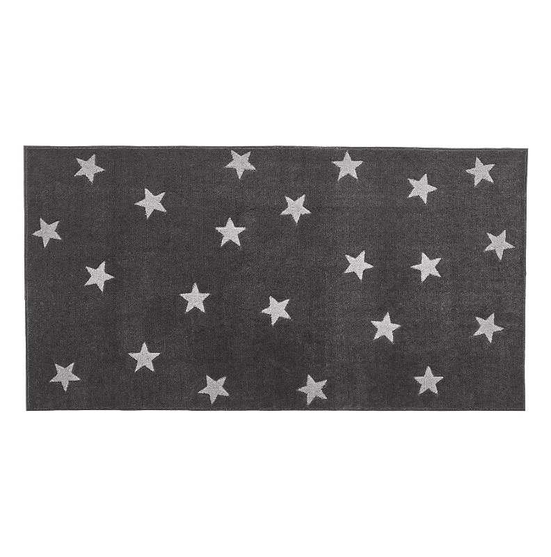Lifetime Teppich Grey & Stars, 100 x 180cm 
