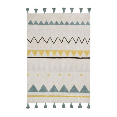 Teppich Azteca Natural Vintage Blue Teppich Azteca Natural Vintage Blue