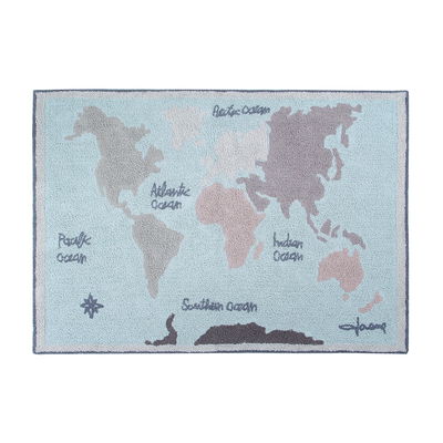 Teppich Vintage Map Teppich Vintage Map