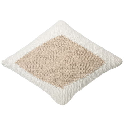 Kissen Candy, gestrickt in Ivory/ Linen Kissen Candy, gestrickt in Ivory/ Linen