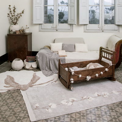 Lorena Teppich Cotton Bolls 120 x 170 cm Lorena Teppich Cotton Bolls 120 x 170 cm