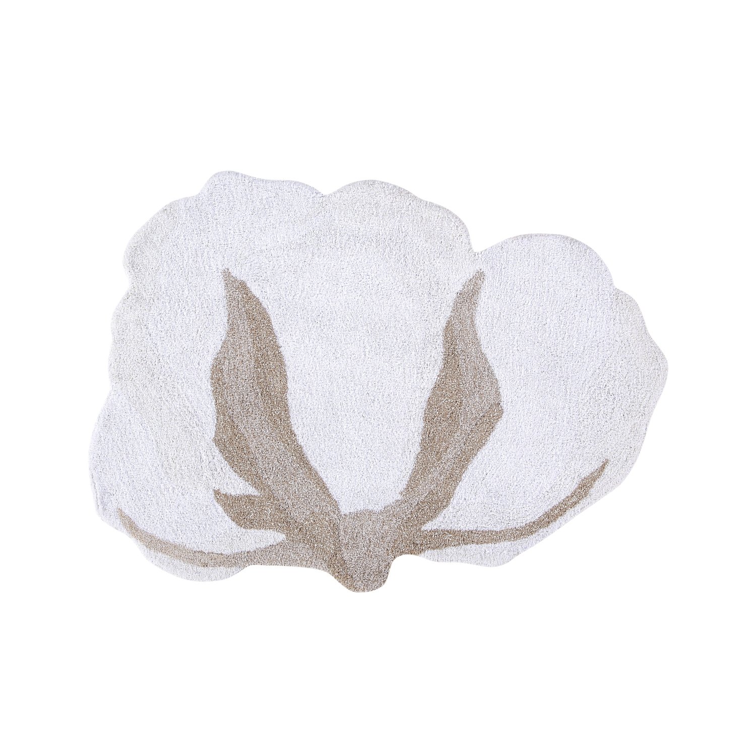 Lorena Teppich Cotton Flower 120 x 130 cm