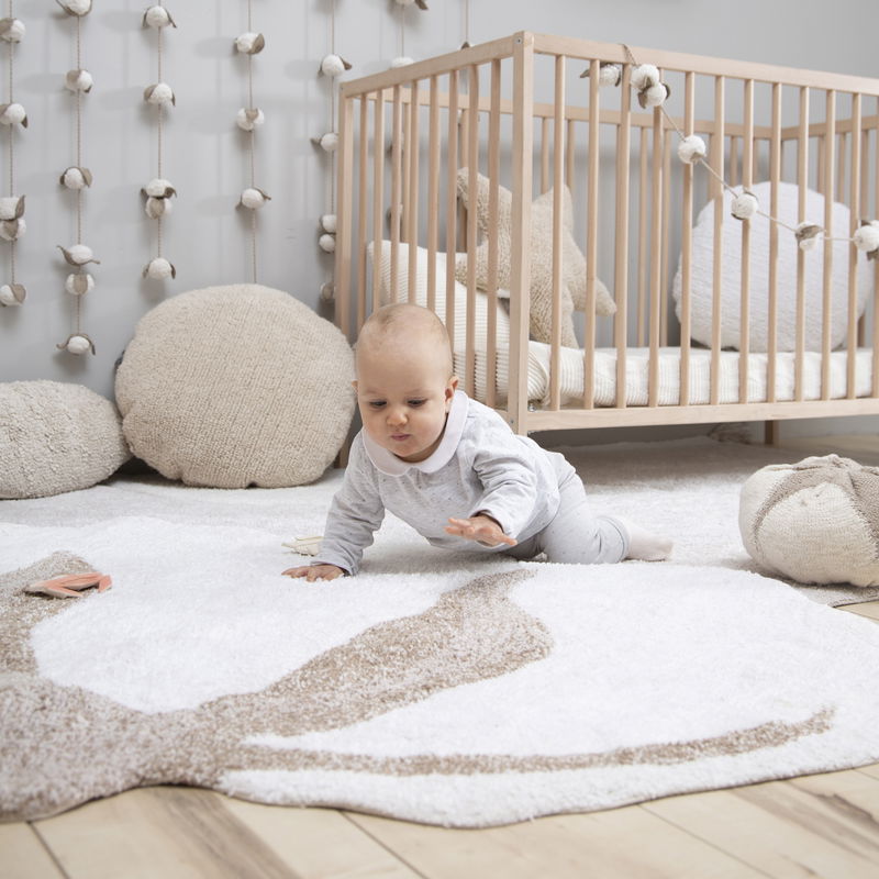 Lorena Teppich Cotton Flower 120 x 130 cm Lorena Teppich Cotton Flower 120 x 130 cm