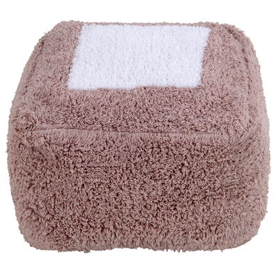 Pouf Marshmallow Square in Vintage Nude Pouf Marshmallow Square in Vintage Nude
