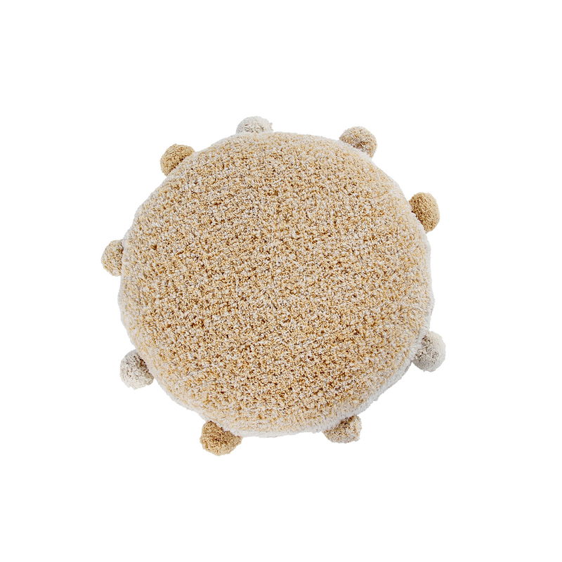 Waschbares Sitzkissen Bubbly Honey, Ø 48cm Waschbares Sitzkissen Bubbly Honey, Ø 48cm