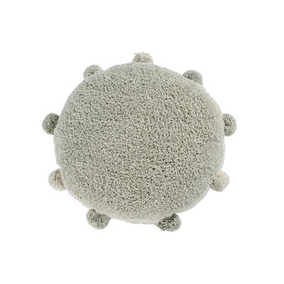 Waschbares Sitzkissen Bubbly Olive, Ø 48cm Waschbares Sitzkissen Bubbly Olive, Ø 48cm