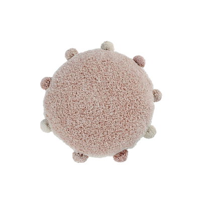 Waschbares Sitzkissen Bubbly Vintage Nude, Ø 48cm Waschbares Sitzkissen Bubbly Vintage Nude, Ø 48cm
