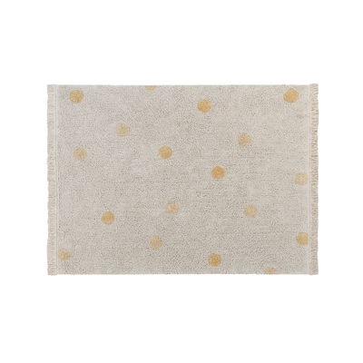 Hippy Dots Natural Honey (Teppich Punkte Gelb) Hippy Dots Natural Honey (Teppich Punkte Gelb)