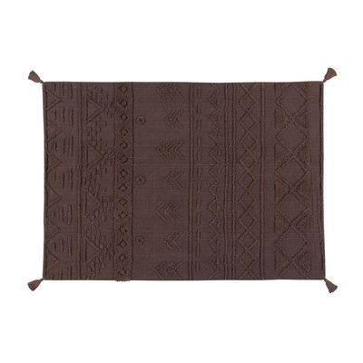 Waschbarer Teppich Tribu Soil Brown M, 140 x 200 cm Waschbarer Teppich Tribu Soil Brown M, 140 x 200 cm