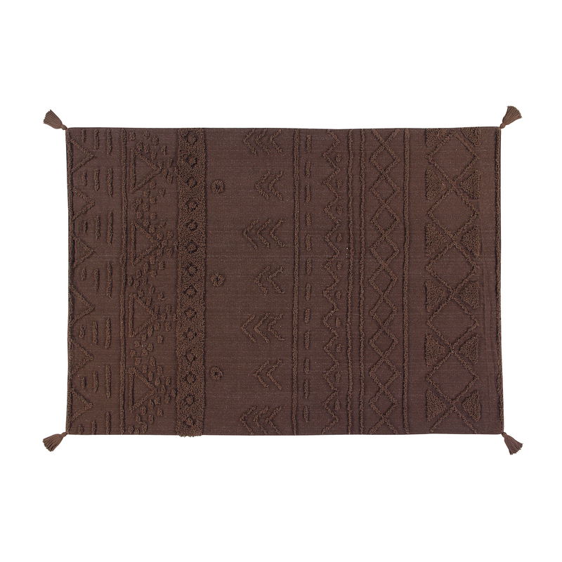 Waschbarer Teppich Tribu Soil Brown XL, 200x300 cm Waschbarer Teppich Tribu Soil Brown XL, 200x300 cm