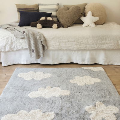 Lorena canals Teppich clouds in grey Lorena canals Teppich clouds in grey