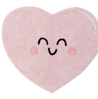 Teppich Happy Heart 105 x 90 cm