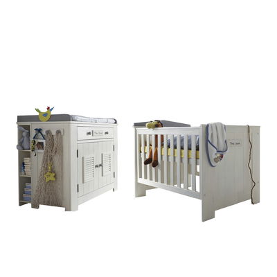 Infans Lucky Babymöbel-Starterset aus Kinderbett und Wickelkommode Infans Lucky Babymöbel-Starterset aus Kinderbett und Wickelkommode