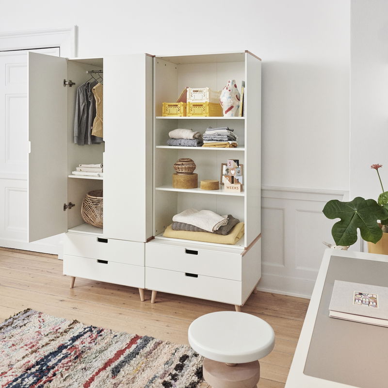 Manis-h Schrankkombination, Kleiderschrank, 175cm hoch