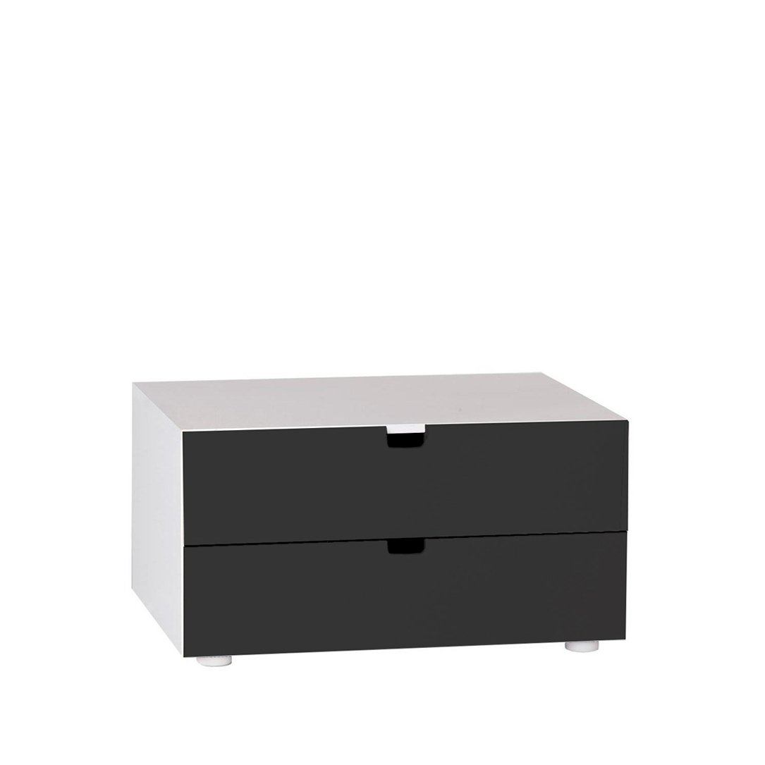Kommode mit 2 Schubladen, T 52cm