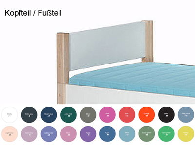 Manis-h Kopfteil/Fußteil für Manis-h-Betten Manis-h Kopfteil/Fußteil für Manis-h-Betten