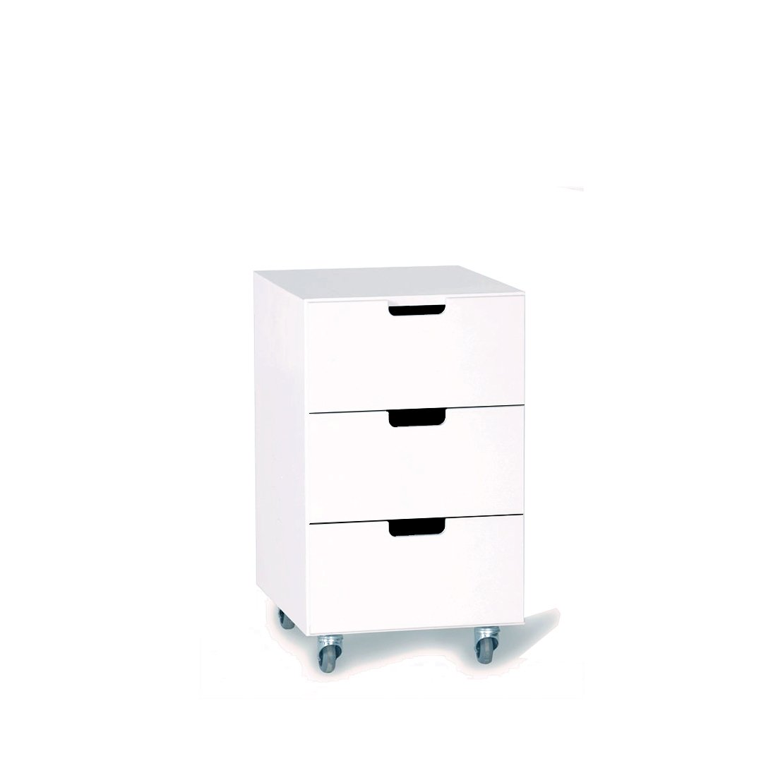 Rollcontainer mit 3 Schubladen