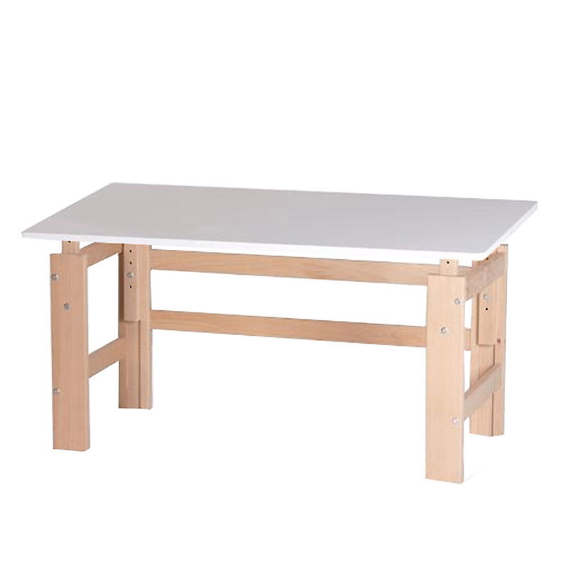 Schreibtisch weiß/Buche (B 140 cm) Schreibtisch weiß/Buche (B 140 cm)