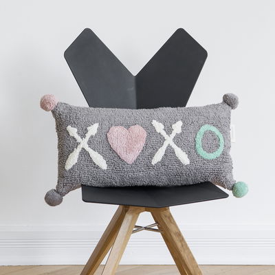 Kissen XOXO in grau Kissen XOXO in grau