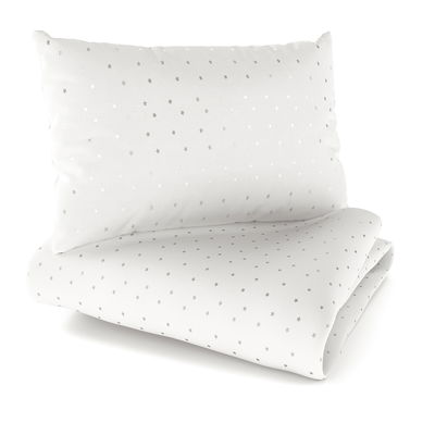 Kinderbettwäsche - Grey Stars duo (bedruckt, 40/60 und 100/135 cm) Kinderbettwäsche - Grey Stars duo (bedruckt, 40/60 und 100/135 cm)