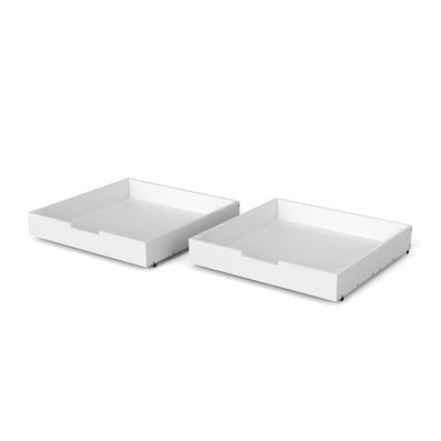 Bettkästen, 2er Set in weiß, passend für 200cm lange Betten, für Mindestbreite 90 cm (Abbildung ähnlich) Bettkästen, 2er Set in weiß, passend für 200cm lange Betten, für Mindestbreite 90 cm (Abbildung ähnlich)