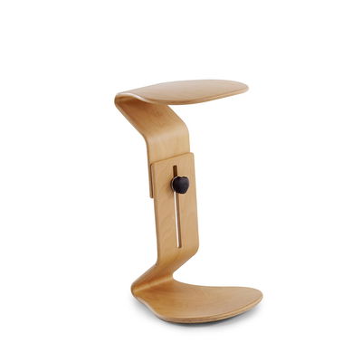 Hocker Ercolino ready in Buche, höhenverstellbar 52-74cm Hocker Ercolino ready in Buche, höhenverstellbar 52-74cm