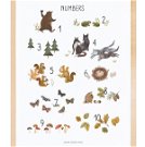 Poster - Woodland Animals Numbers