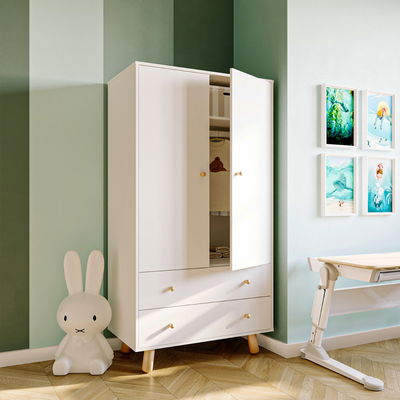 Kleiderschrank Lina, weiß / Kiefer Kleiderschrank Lina, weiß / Kiefer