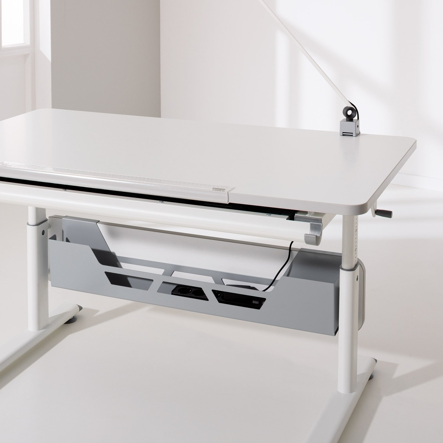 Kabelkanal für alle Diego und Marco Tische von Paidi