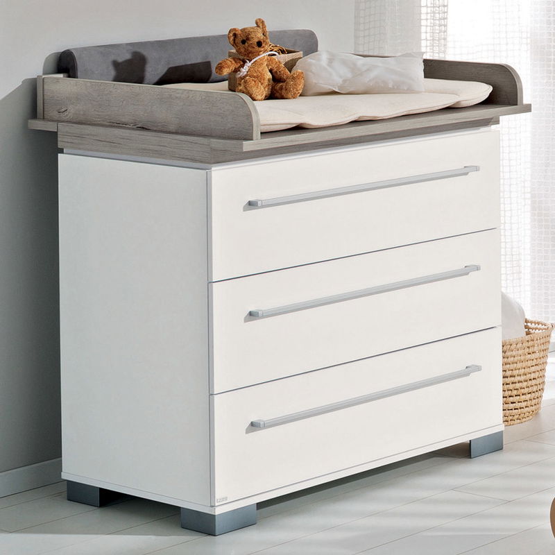 Paidi Fiona Kommode schmal in Eiche-Nautik (Wickelaufsatz optional) Paidi Fiona Kommode schmal in Eiche-Nautik (Wickelaufsatz optional)