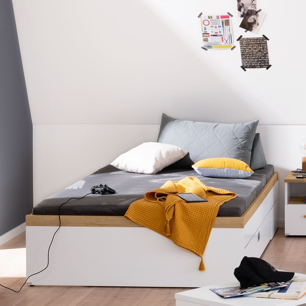 Oscar Studioliege, Beispiel zeigt 90 x 200 cm