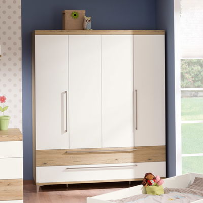 Paidi Remo Kleiderschrank mit Türen und 2 Schubladen Paidi Remo Kleiderschrank mit Türen und 2 Schubladen