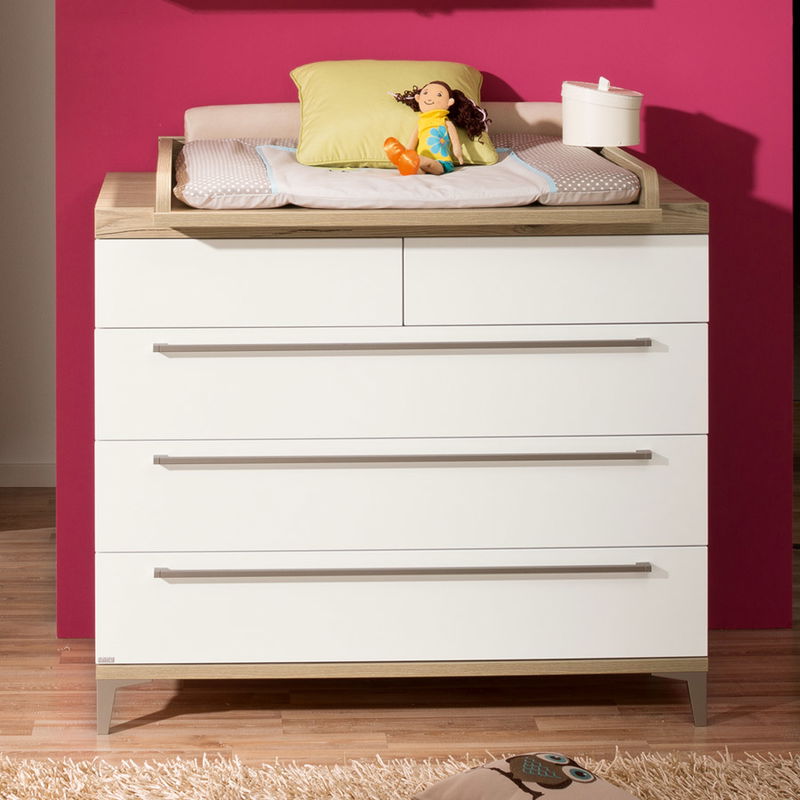 Remo / Fionn Kommode schmal mit 5 Schubladen Remo / Fionn Kommode schmal mit 5 Schubladen