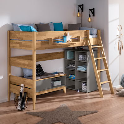 Sten Spielbett 160cm (Eiche massiv) Sten Spielbett 160cm (Eiche massiv)