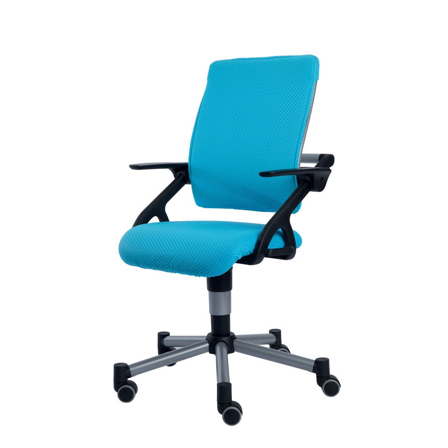 Paidi Tio Drehstuhl in azurblau/azurblau