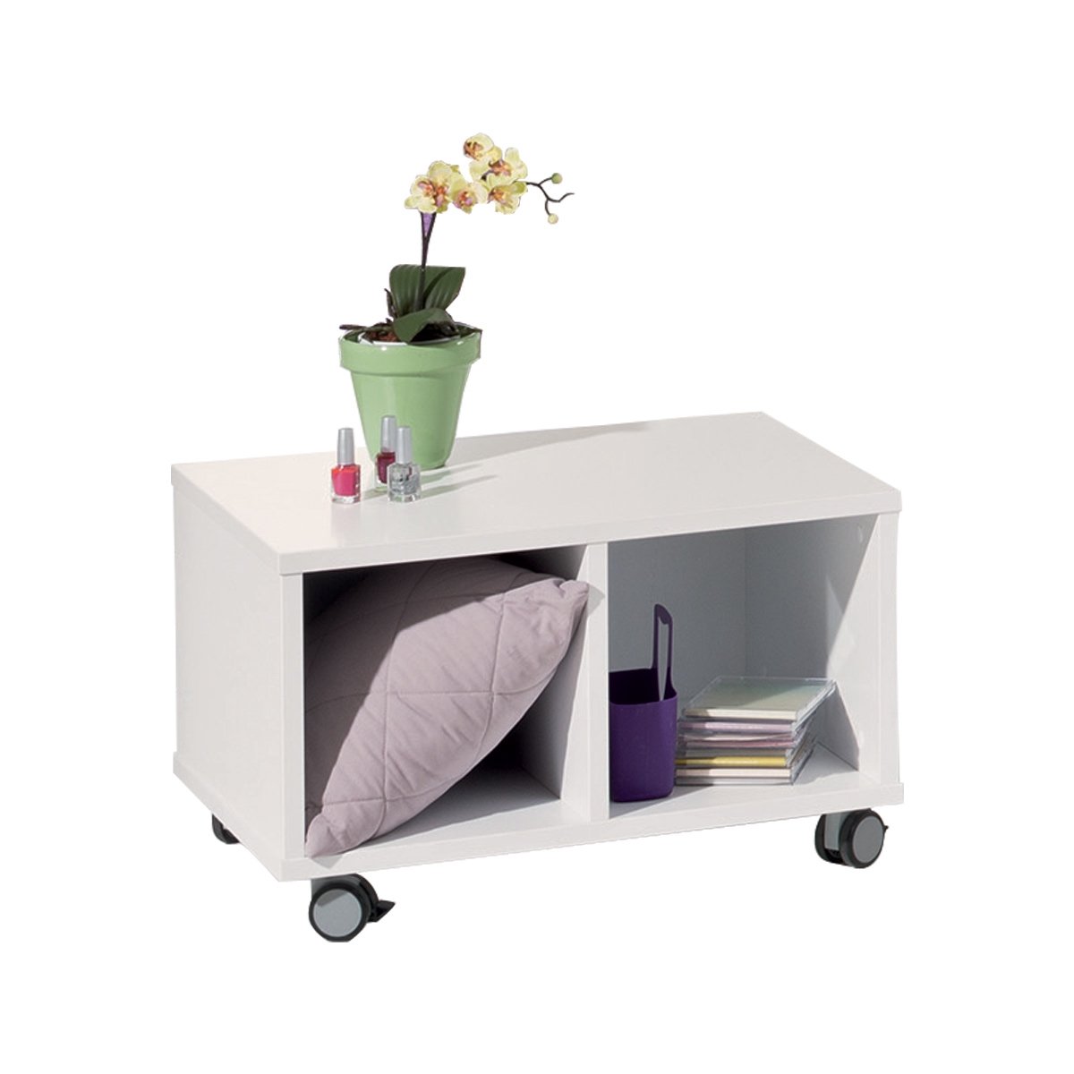 Ylvie Rollregal mit zwei nach vorne offenen Fächern.