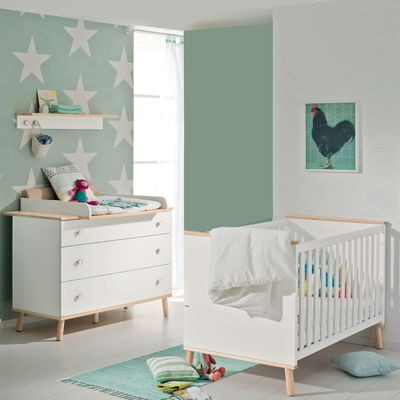 Paidi Ylvie Babyzimmer mit breiter Kommode Paidi Ylvie Babyzimmer mit breiter Kommode